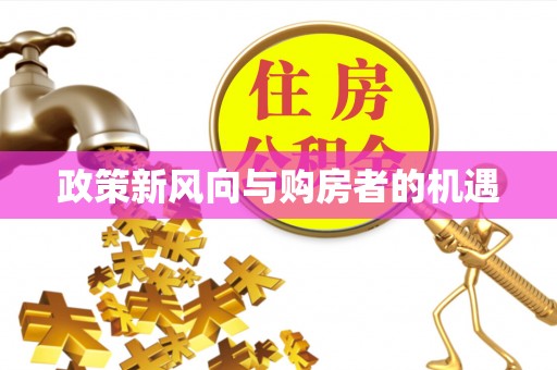 火炬政策新风向与购房者的机遇